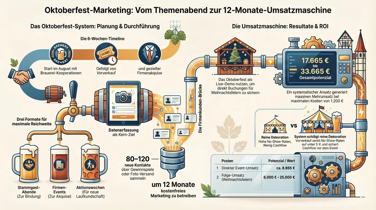 Oktoberfest-Marketing-System: Von der Planung und Durchführung bis zum ROI von über 1.300 Prozent