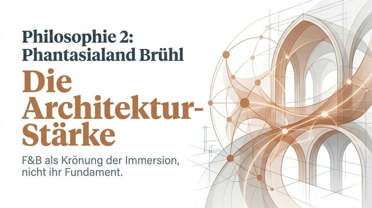 Phantasialand Brühl: Architektur-Immersion als Strategie – F&B als Krönung der Themenwelten, nicht als eigenständige Ertrags-Säule