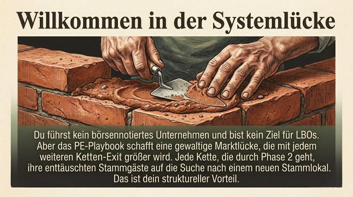 Marktlücke durch Private-Equity-Playbook: unabhängige Gastronomie gewinnt enttäuschte Stammgäste