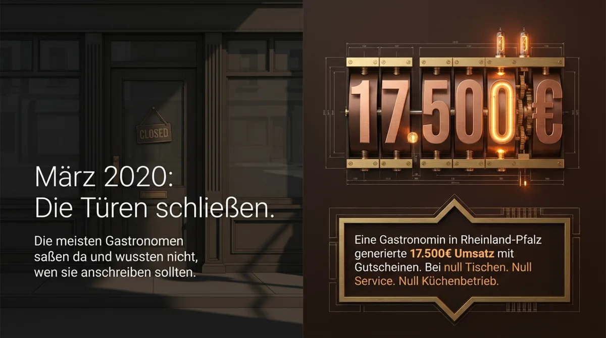 17.500€ Umsatz trotz geschlossenem Restaurant – Online Reservierungssystem mit Gästedatenbank in der Krise