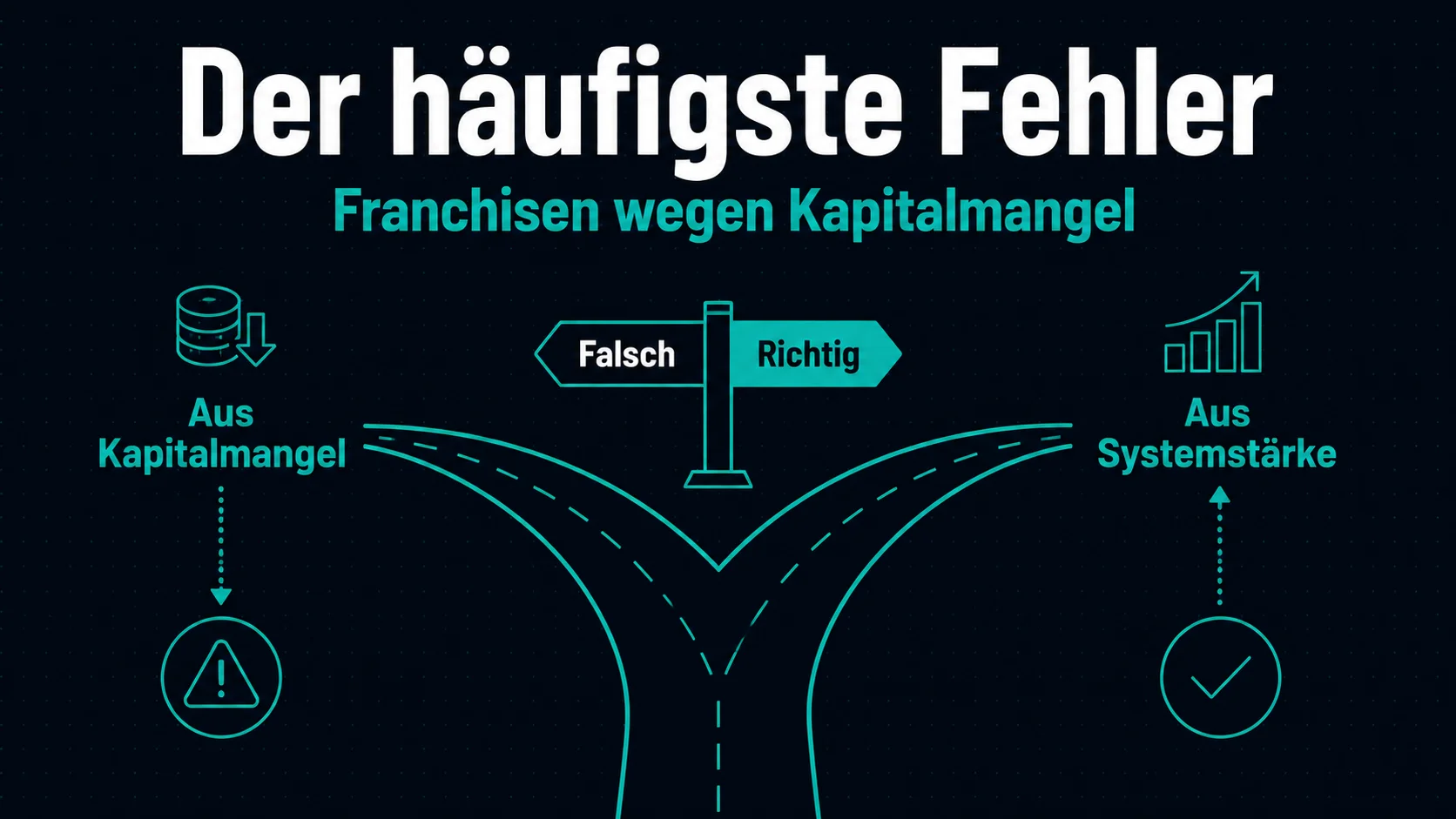 Häufigster Franchise-Fehler im Restaurant – Franchising wegen Kapitalmangel statt aus Stärke