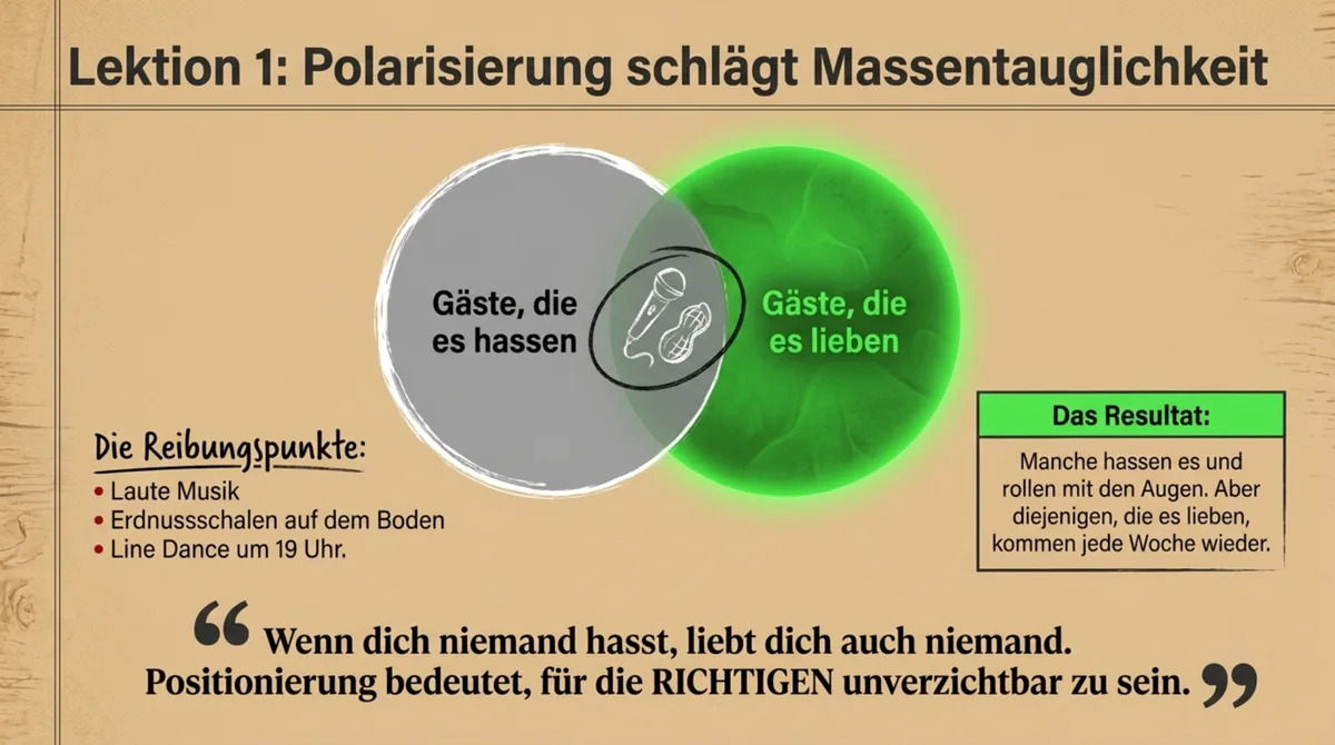 Restaurant Polarisierung schlägt Massentauglichkeit – Stammgäste die lieben vs. Gäste die es hassen