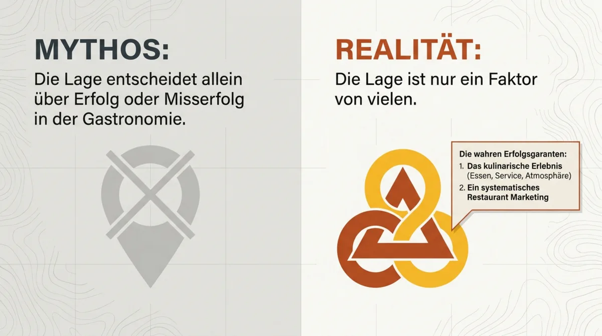 Mythos vs. Realität: Die Lage ist nur ein Faktor von vielen beim Restauranterfolg