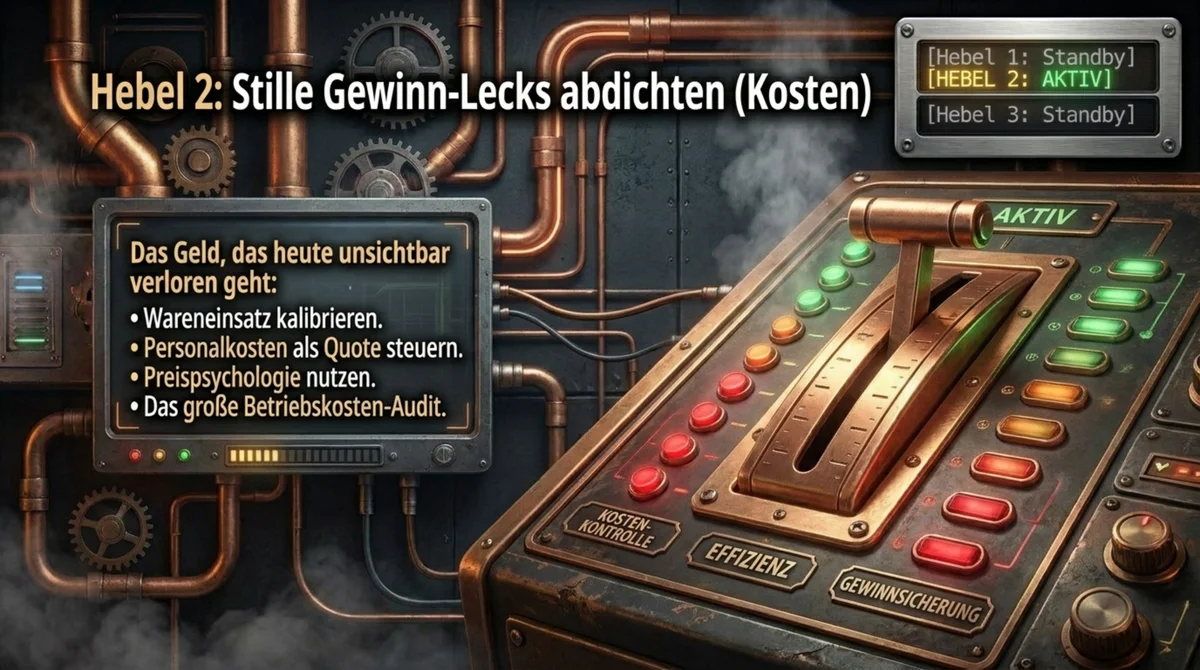 Stille Gewinn-Lecks abdichten: Wareneinsatz, Personalkosten und Betriebskosten-Audit in der Gastronomie