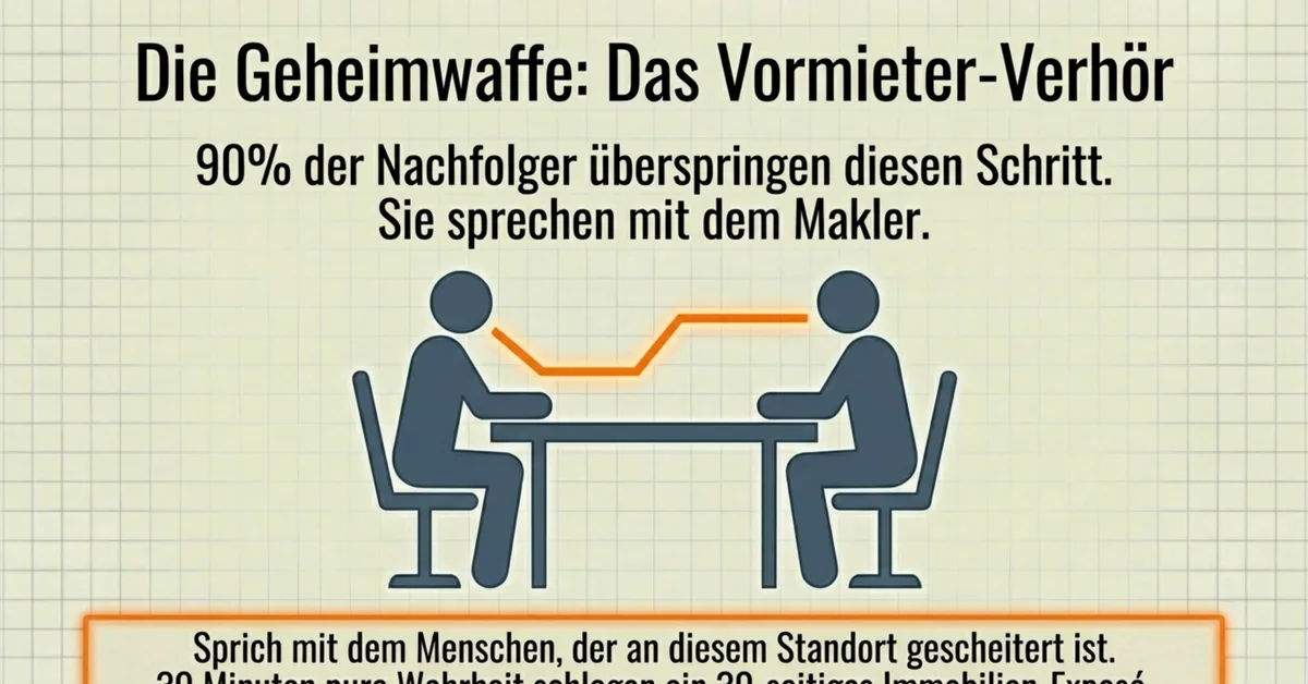 Das Vormieter-Verhör: Die drei Pflichtfragen an den Vormieter vor der Restaurant-Übernahme