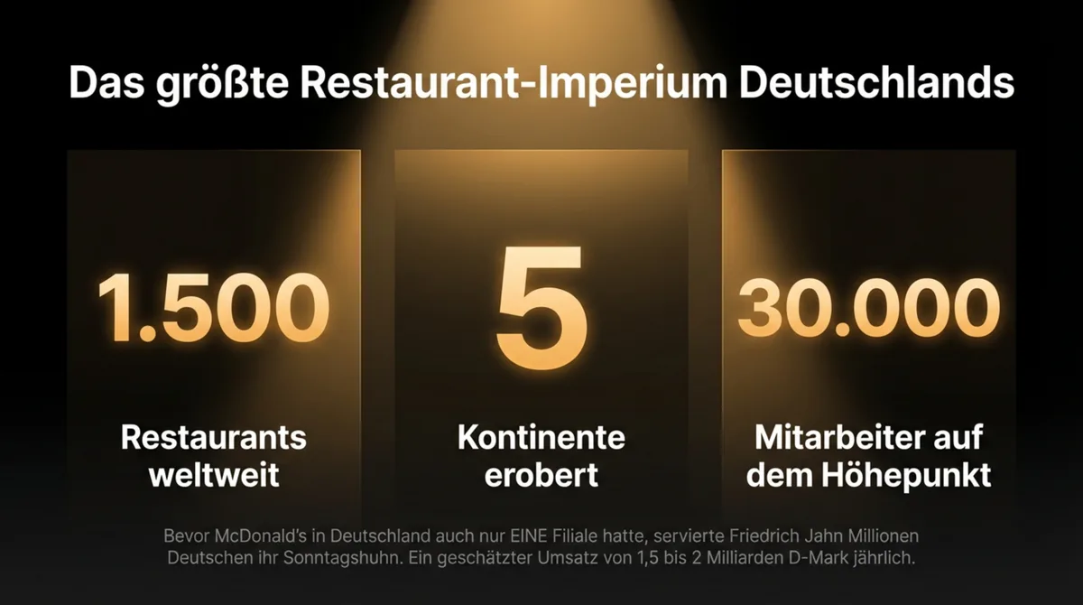 Wienerwald 1.500 Restaurants auf 5 Kontinenten 30.000 Mitarbeiter – größtes Restaurant-Imperium Deutschlands