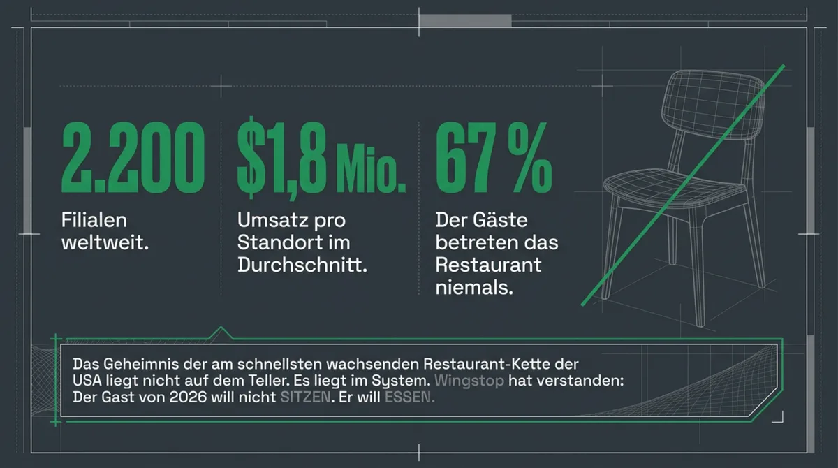 Wingstop Kennzahlen: 2.200 Filialen, 1,8 Millionen Dollar Umsatz pro Standort und 67 Prozent digitale Bestellungen