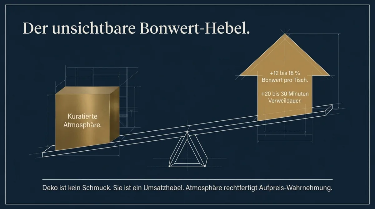 Der unsichtbare Bonwert-Hebel: Kuratierte WM-Atmosphäre im Restaurant steigert den Tisch-Bon um 12 bis 18 Prozent